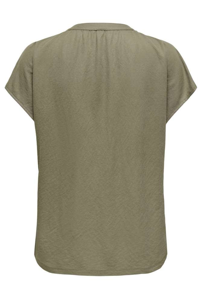 ONLJANY S/S STRING TOP JRS 15351682 WALNUT